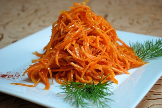 Морковь по-корейски 100 гр 